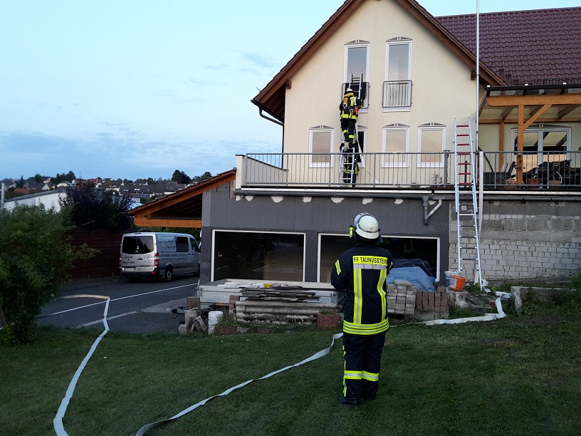 Übung Gebäudebrand 1