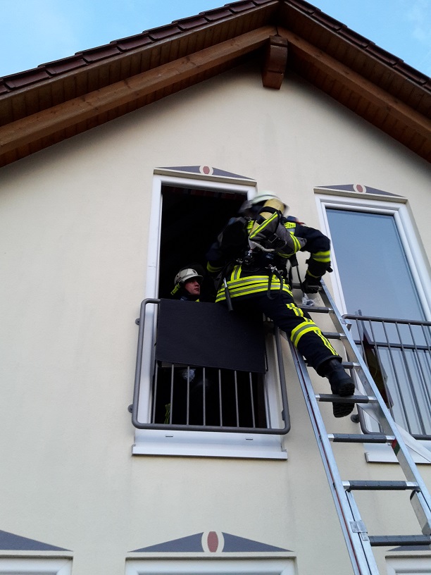 Übung Gebäudebrand 7