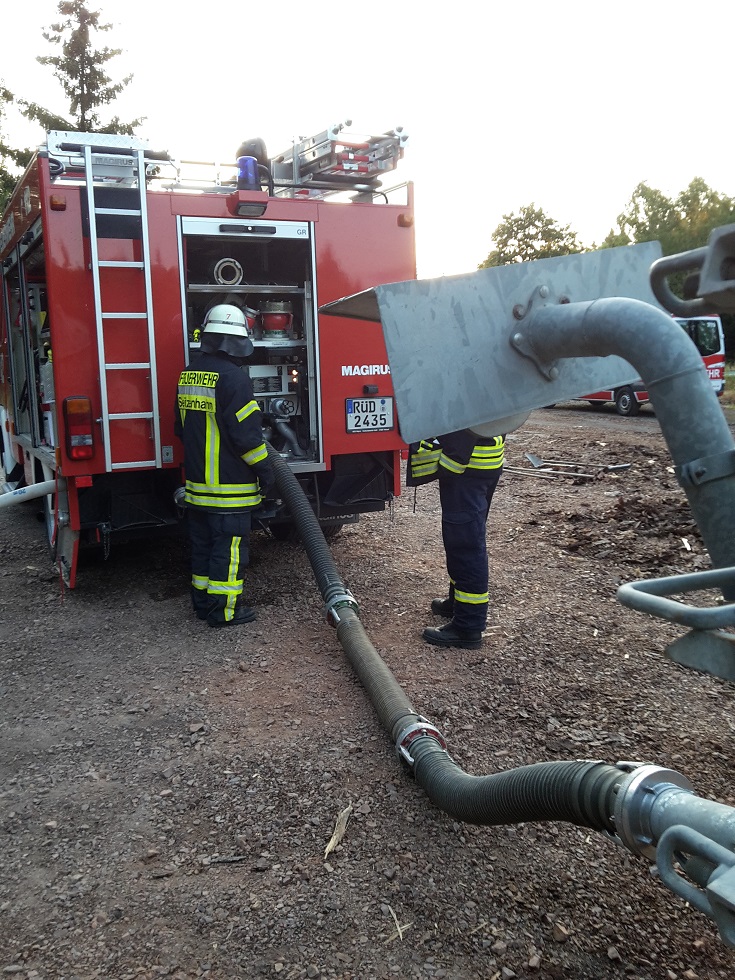 Übung Waldbrand 3 09.07.2019