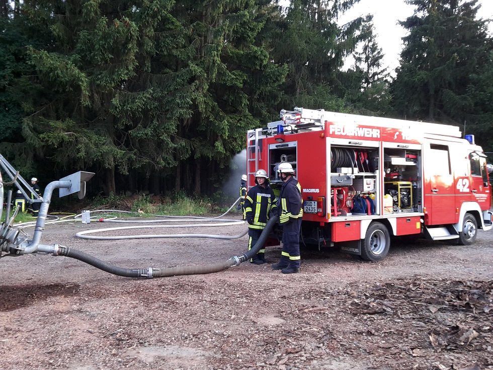 Übung Waldbrand 4 09.07.2019